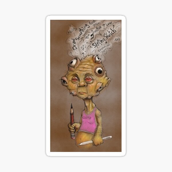 Item preview, Pressures of a Creative Mind designed and sold by Alexander Hughes.
