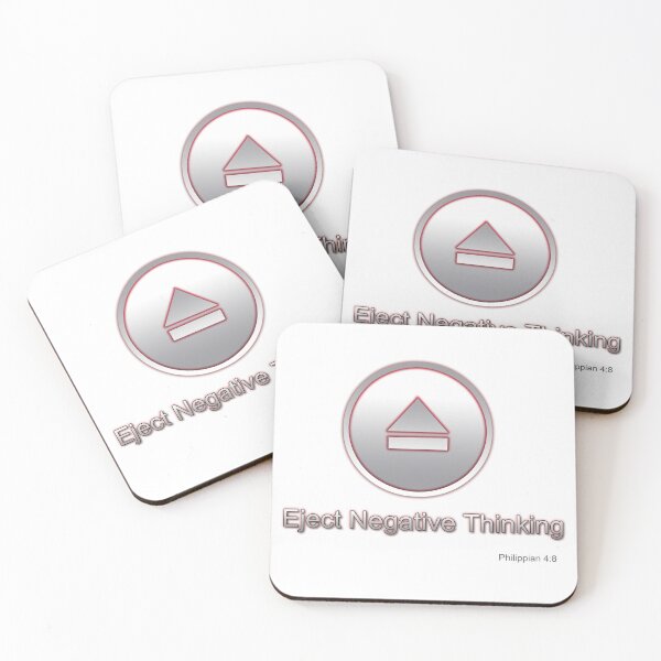 Item preview, Eject Negative Thinking designed and sold by KalebsWitness.