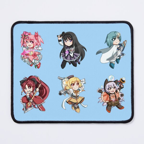 Item preview, Madoka Magica Girls Chibi designed and sold by colorful-kitten.
