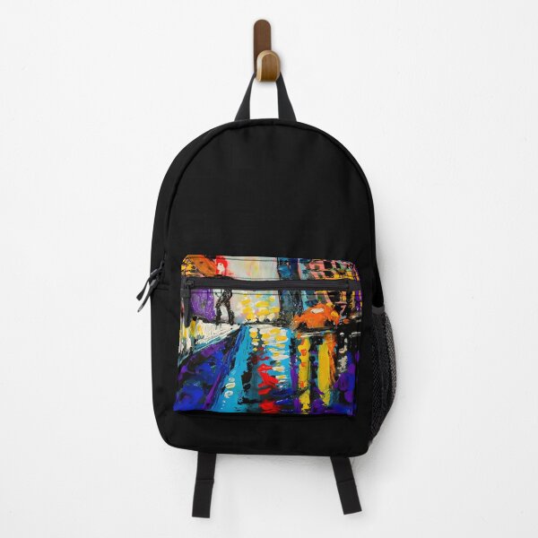 Item preview, Abstract City in the Rain designed and sold by SkyCatArt.