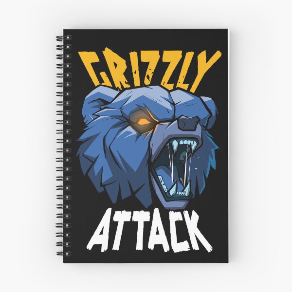 Item preview, Grizzly Bear Attack designed and sold by Canache.