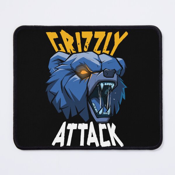 Item preview, Grizzly Bear Attack designed and sold by Canache.