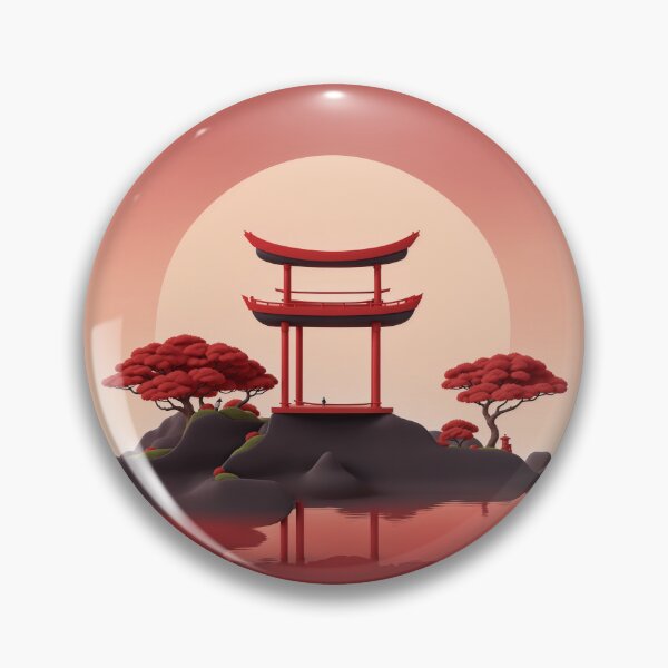 Item preview, The Great Red Landscape designed and sold by MinimalFun.
