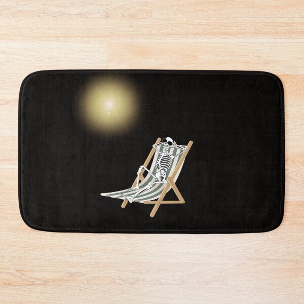 Item preview, skeleton sunbathing designed and sold by misslizzyspin.