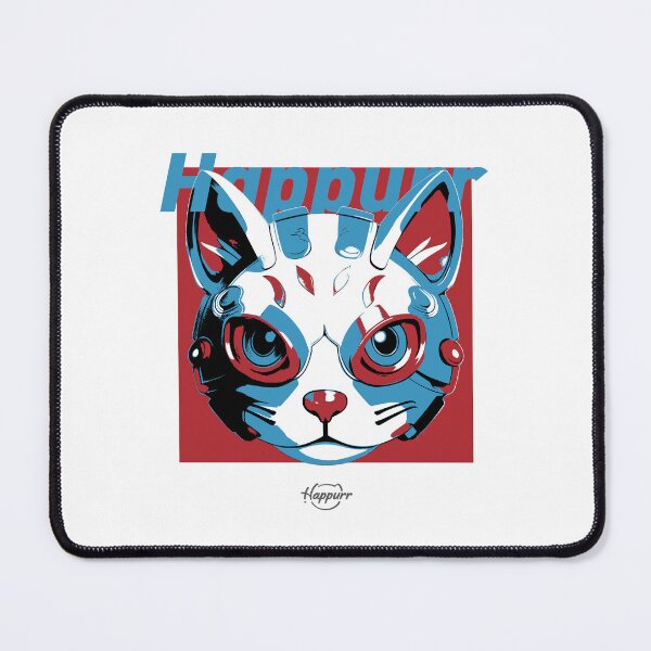 Item preview, Cyberpunk style, mechanical style, cat designed and sold by Happurr.