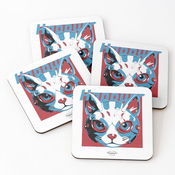 Item preview, Cyberpunk style, mechanical style, cat designed and sold by Happurr.