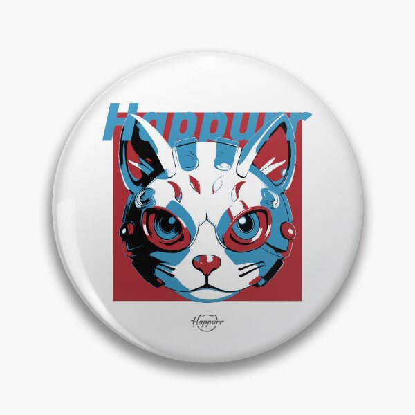 Item preview, Cyberpunk style, mechanical style, cat designed and sold by Happurr.