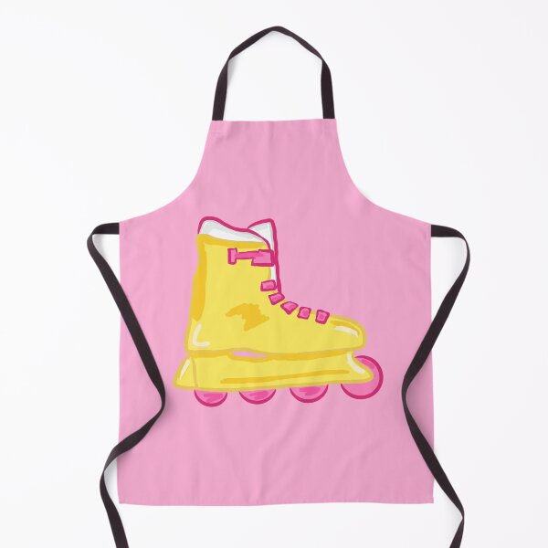 Item preview, Yellow and Pink Rollerskates designed and sold by RoserinArt.