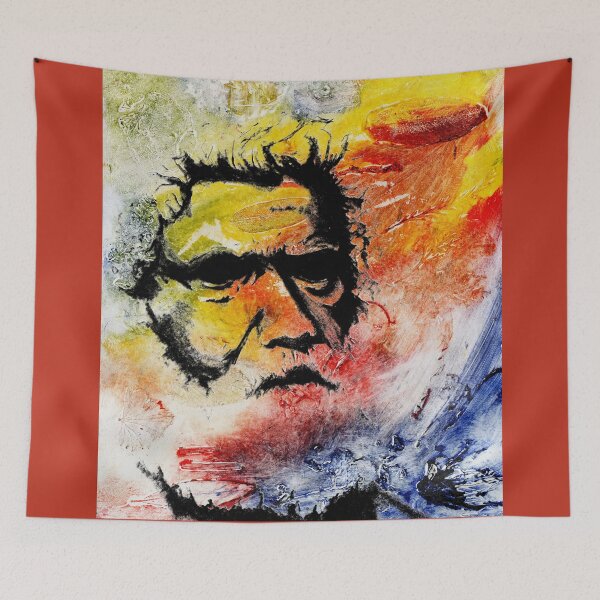 Item preview, Tribal Elder - Australian Aborigine on Collagraph Nr 2 designed and sold by Heatherian.