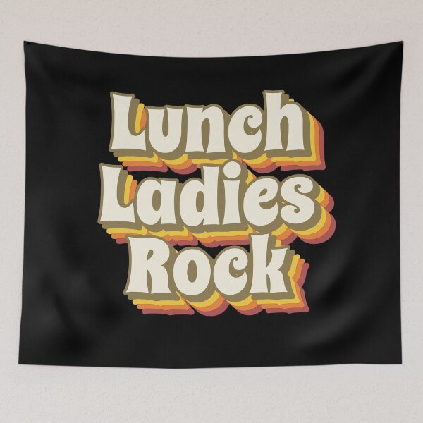 Item preview, Lunch Ladies Rock Back-to-School T-Shirt T-Shirt designed and sold by ModernBazaar.
