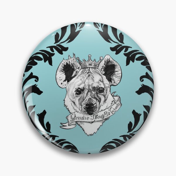 Item preview, Intrusive Thoughts Queen Brocade designed and sold by Aubern-Art.