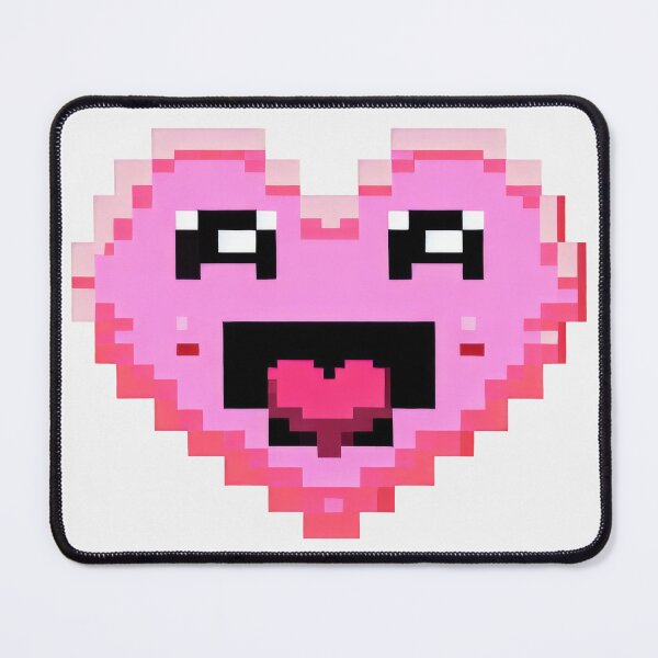 Item preview, Pixel Happy Heart - Pink Love designed and sold by pocketart2023.