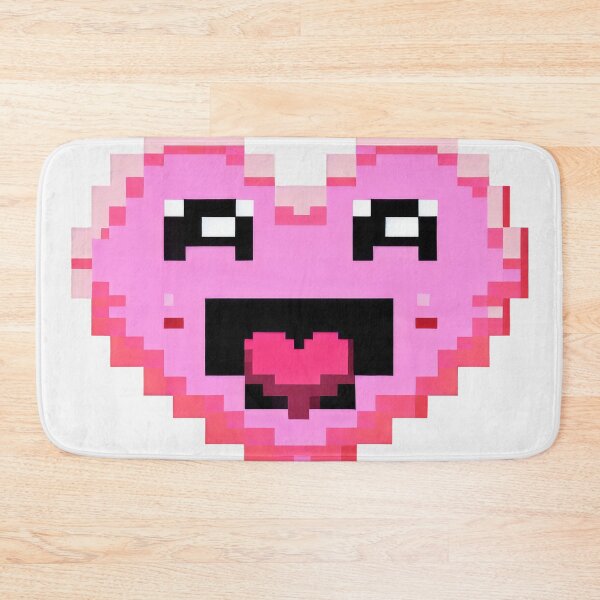 Item preview, Pixel Happy Heart - Pink Love designed and sold by pocketart2023.