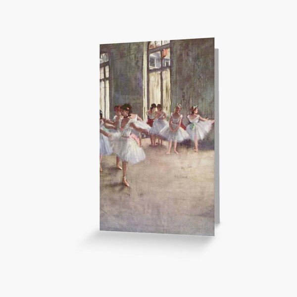 Item preview, Ballet Rehearsal 1873 By Edgar Degas Reproduction by the Famous French Painter Dance Class Scene designed and sold by cranedelores.