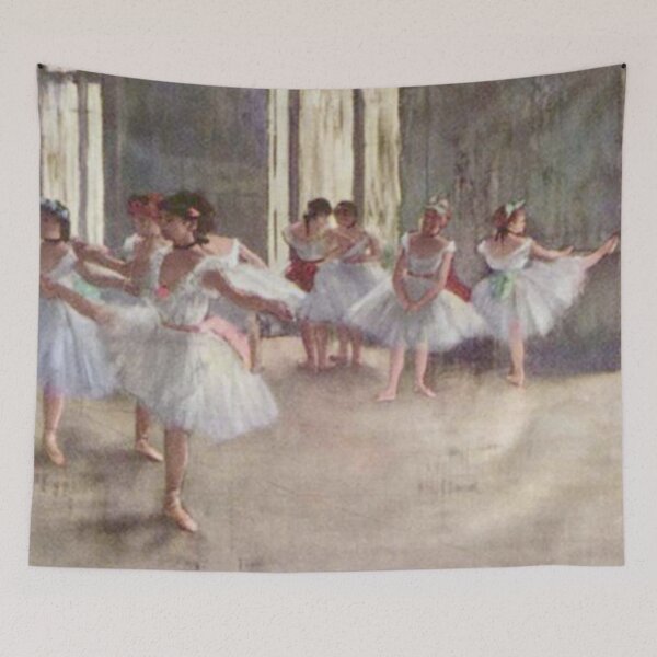 Item preview, Ballet Rehearsal 1873 By Edgar Degas Reproduction by the Famous French Painter Dance Class Scene designed and sold by cranedelores.