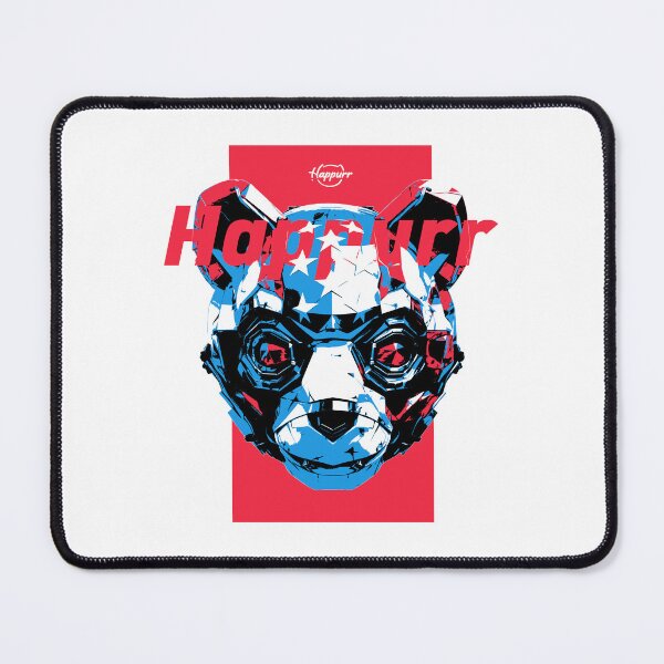 Item preview, Cyberpunk style, mechanical style, usa bear designed and sold by Happurr.