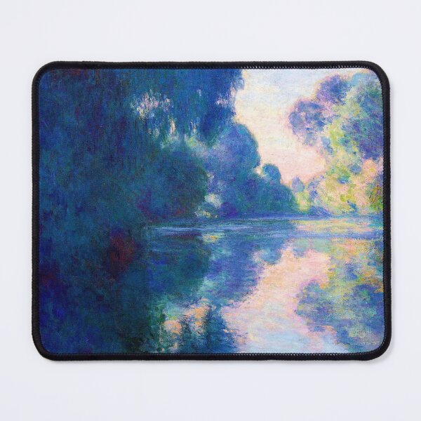 Aperçu de l'œuvre Claude Monet "Matin sur la Seine près de Giverny" créée et vendue par Alexandra Dahl.