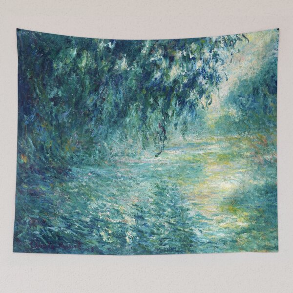Item preview, Claude Monet "Morning on the Seine" designed and sold by Alexandra Dahl.