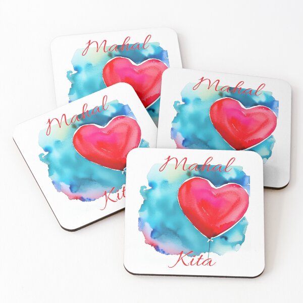 Item preview, Mahal Kita in Watercolor Design designed and sold by Fiscal40.
