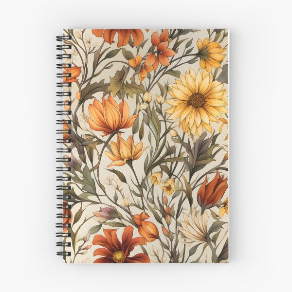 Item preview, Later Sunflowers, the Year’s Last Smile—yes, even bright yellow sunflowers, all bloom around September and October. Fall floral pattern, autumn floral print, floral wall art designed and sold by ignasirus.