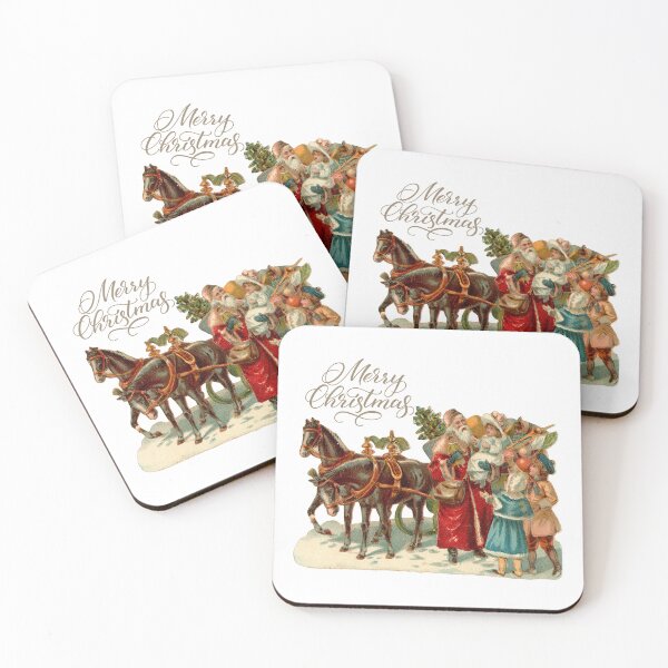 Item preview, Christmas Victorian Santa with Children  designed and sold by silviaol.