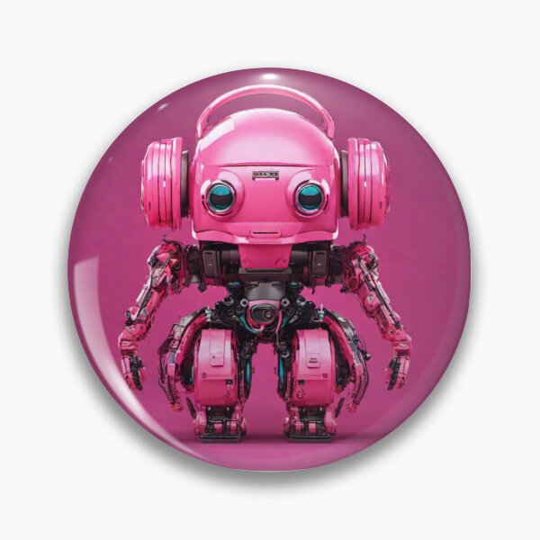 Item preview, Pink Robot designed and sold by DwldDesigns.