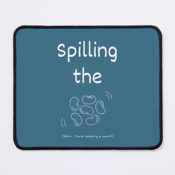 Item preview, Spilling the beans idiom designed and sold by Idioms4u.