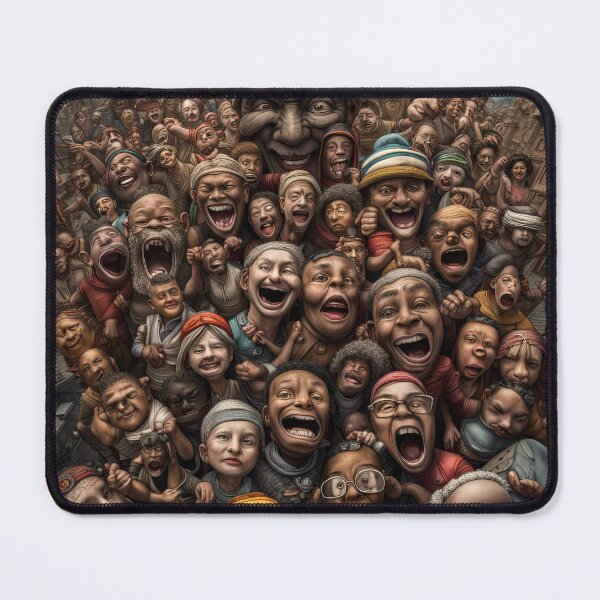 Item preview, Embrace Life's Humorous Moments - Laughing Faces Collection designed and sold by Ashidre.