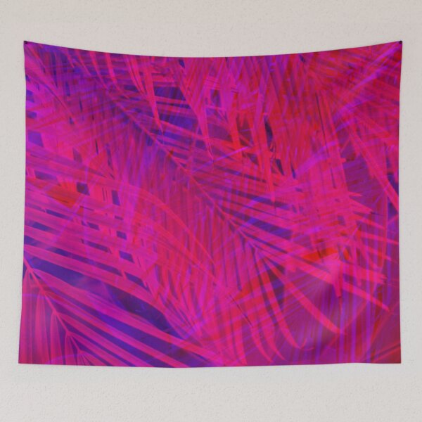 Item preview, neon pink palm tree designed and sold by Optimystic-arts.