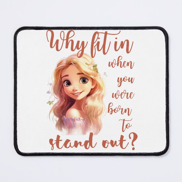 Item preview, Why fit in when you were born to stand out? designed and sold by Hiremeamerica.