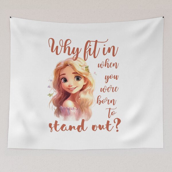 Item preview, Why fit in when you were born to stand out? designed and sold by Hiremeamerica.