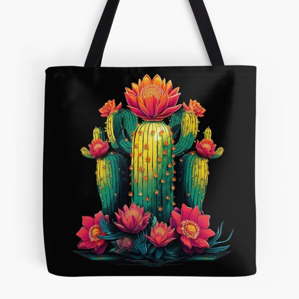 Item preview, Psychedelic Cacti Garden: Desert Kaleidoscope designed and sold by PsyCloth.