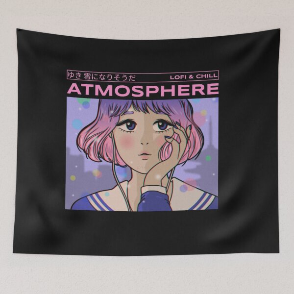Item preview, Lo Fi And Chill Anime Girl Album Cover   designed and sold by GiuseppeRogahn.