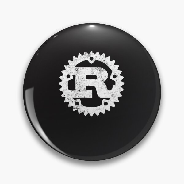 Item preview, Rust Programming logo print distressed  designed and sold by JeffreyMoore8.