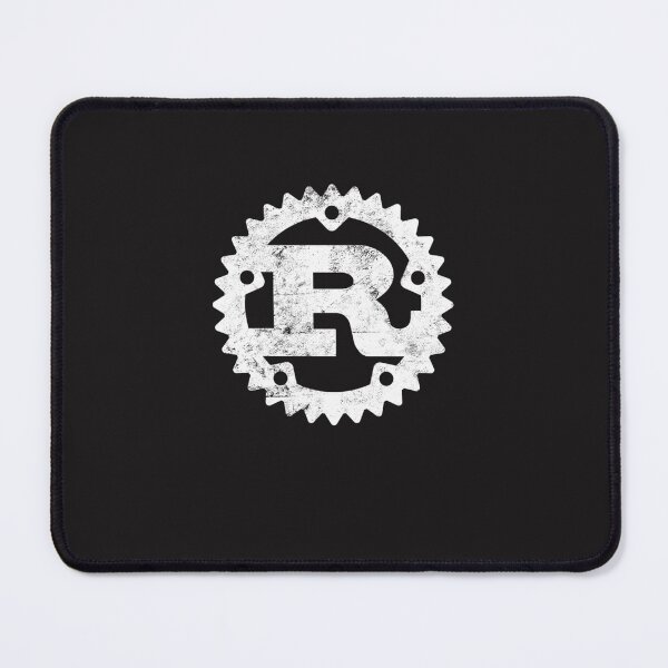 Item preview, Rust Programming logo print distressed  designed and sold by JeffreyMoore8.