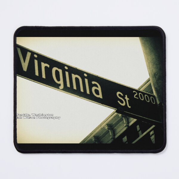 Item preview, Virginia Street, Seattle, Washington designed and sold by The Street Sign Store.