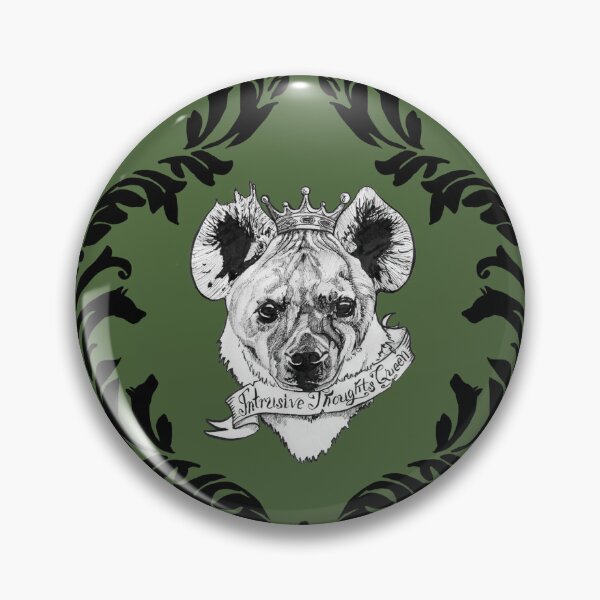 Item preview, Intrusive Thoughts Queen Brocade designed and sold by Aubern-Art.