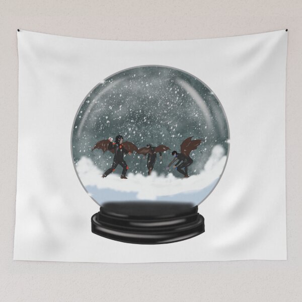 Item preview, Illyrian Bat Boy Snowball Fight  designed and sold by LempiTromp.