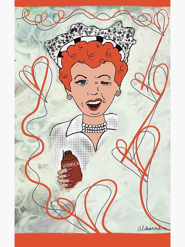 Lucille Ball in Vitameatavegamin Commercial
