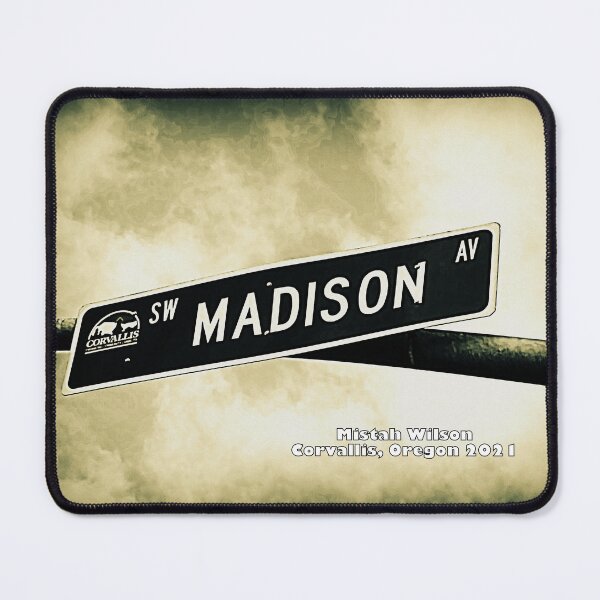 Item preview, Southwest Madison Avenue, Corvallis, Oregon designed and sold by The Street Sign Store.
