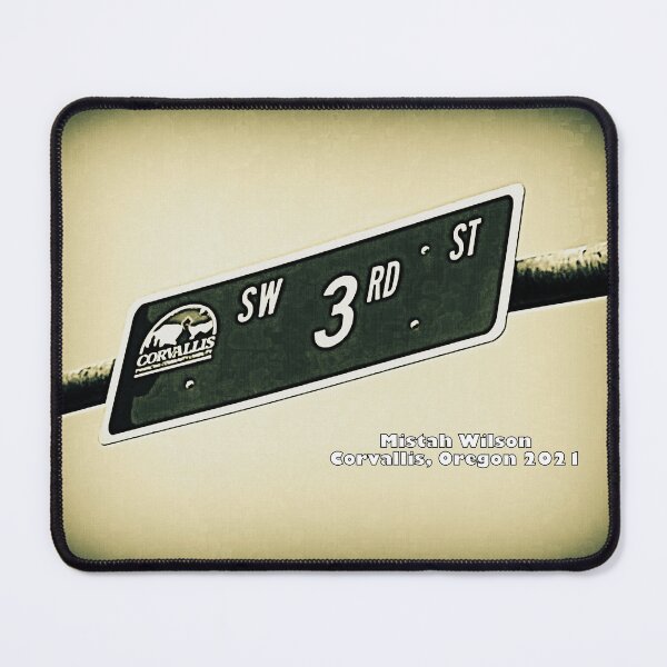 Item preview, Southwest 3rd Street, Corvallis, Oregon designed and sold by The Street Sign Store.
