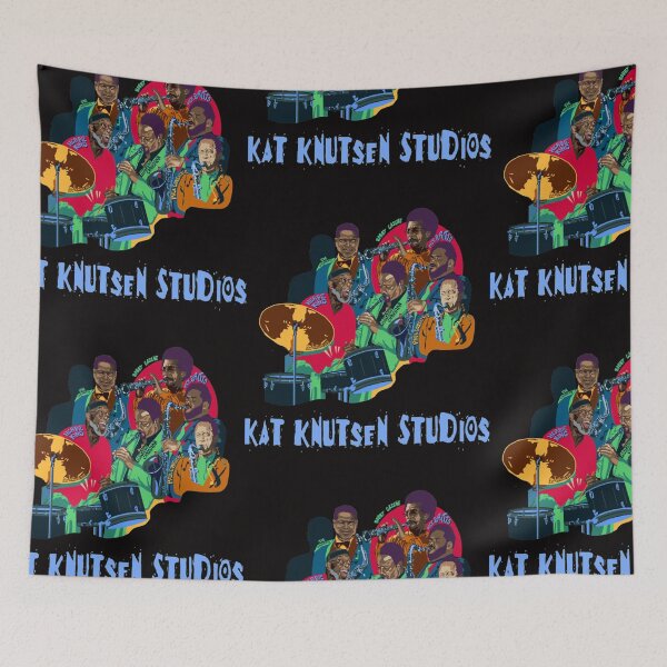 Item preview, mural de jazz designed and sold by NayelKlocko.