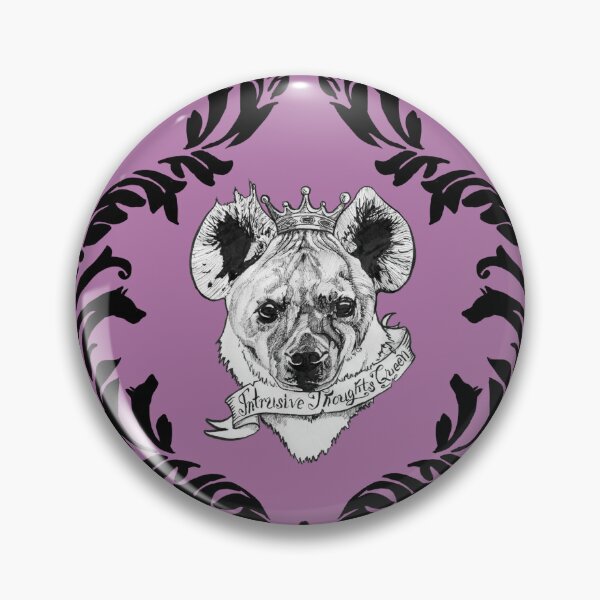 Item preview, Intrusive Thoughts Queen Brocade designed and sold by Aubern-Art.