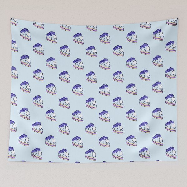 Item preview, Blueberry Cake Slice Pattern designed and sold by SaradaBoru.
