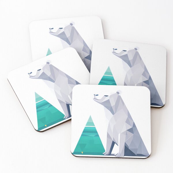 Item preview, A Polar Bear on the Ice designed and sold by MinimalistHaven.