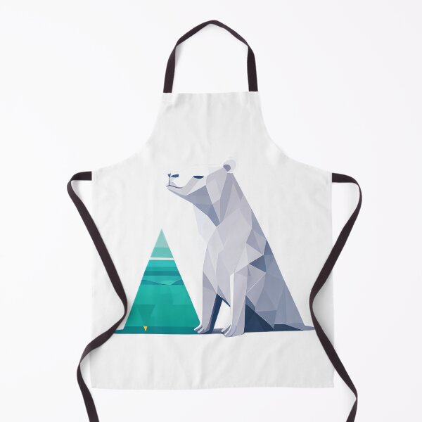 Item preview, A Polar Bear on the Ice designed and sold by MinimalistHaven.