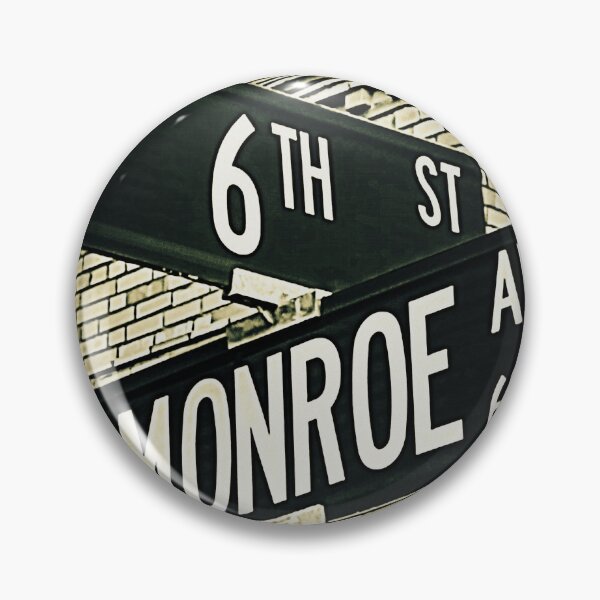 Artikelvorschau, Northwest 6th Street und Northwest Monroe Avenue, Corvallis, Oregon entworfen und verkauft von The Street Sign Store.