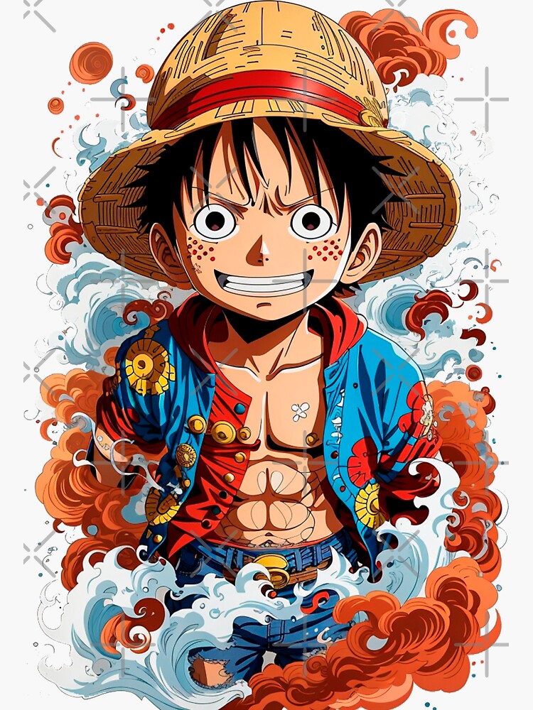 39/100) Monkey D. Luffy  One piece drawing, Album artwork cover