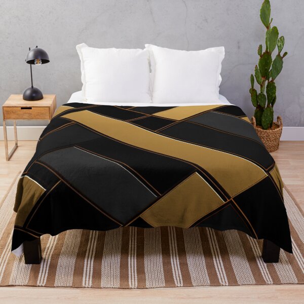 Item preview, Elegant Creative Black and Gold Geometric Pattern designed and sold by Lamarcy.