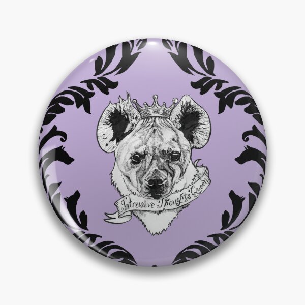 Item preview, Intrusive Thoughts Queen Brocade designed and sold by Aubern-Art.